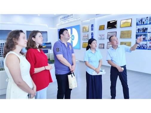 外國專家到訪飛天新能源